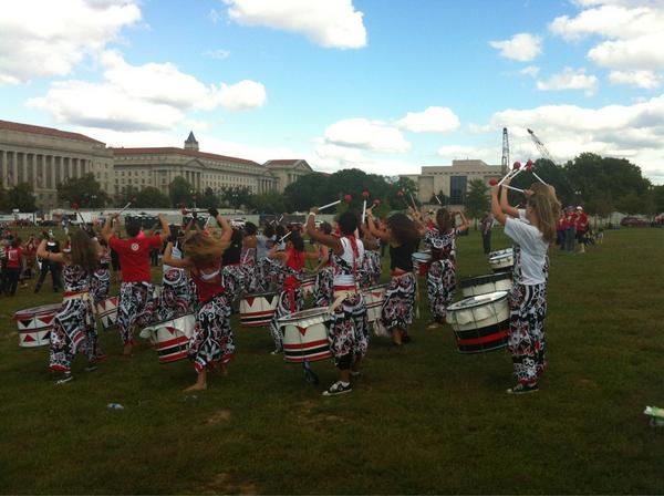 DCSMS's tweet image. Getting pumped for the #SMSWalk  with @bataladc!