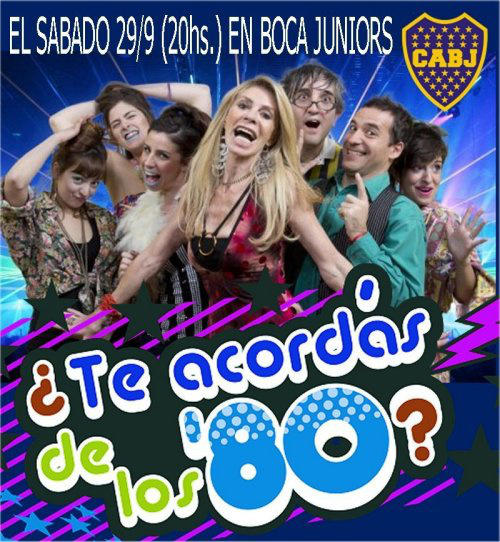 los_80's tweet photo. BOCA Jr. hoy 20hrs. a estadio lleno jeje http://t.co/bEsdyuOo