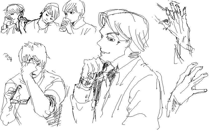 ゴリゴリしか練習してなかったからゴリゴリしか描けなくなった  
