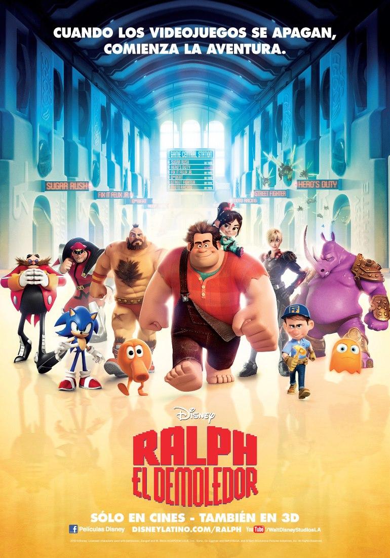 Top 6 mejores películas sobre videojuegos: Ralph el demoledor