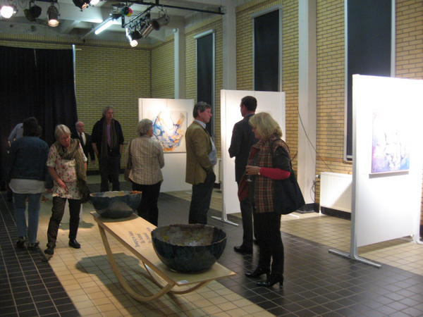 Gisterenavond een geslaagde opening gehad van de atelierroute WaardArt,
29/30 sept. 6/7 okt.