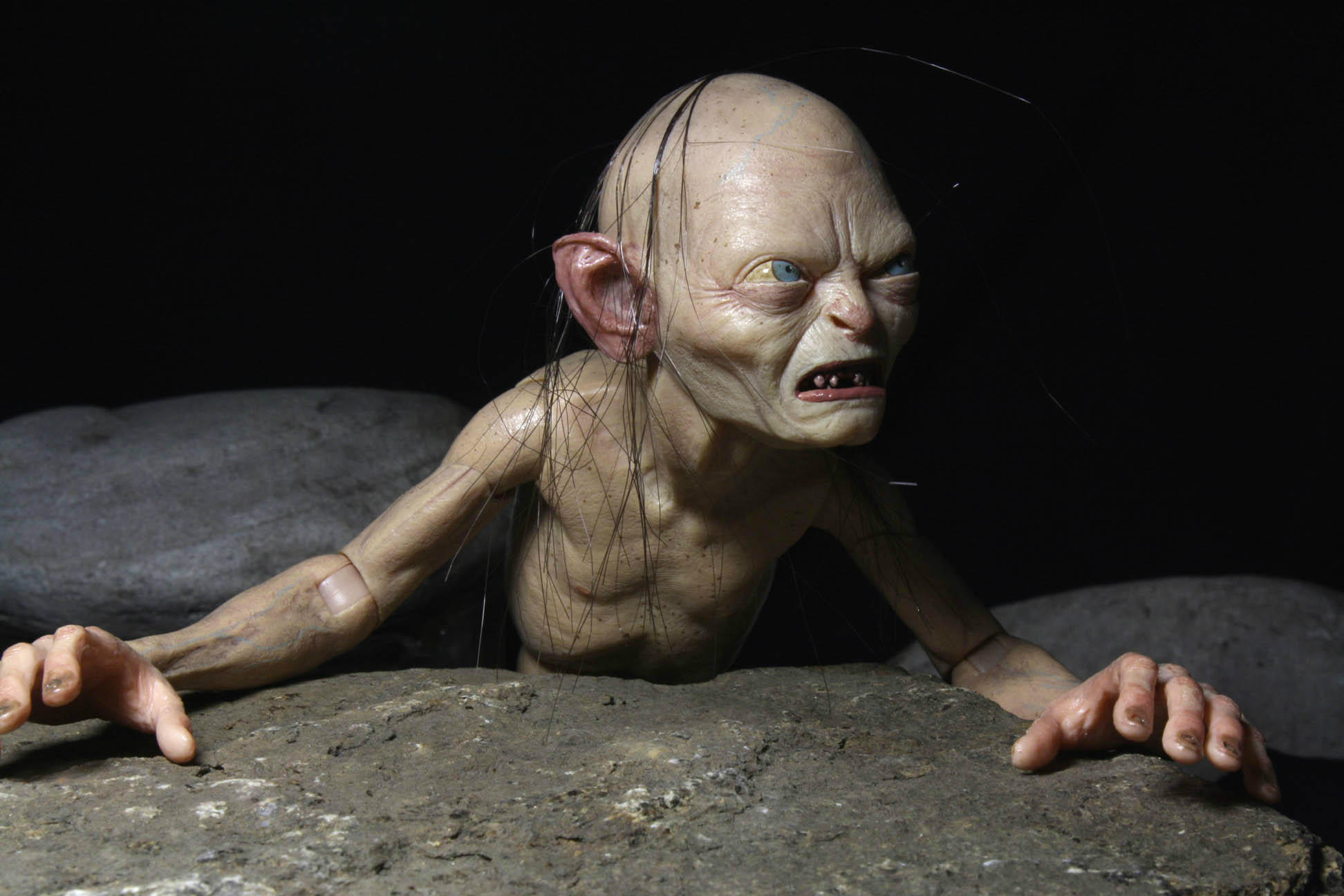 NECA Gollum. twitter. count me the fuck in. "roughly 1/4 scale, about ...