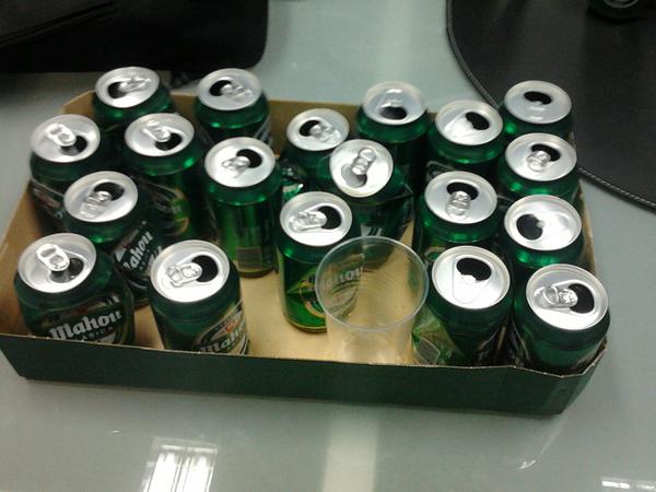 RafiitaCM's tweet image. Hay un infiltrado en @coSfera alguien que no bebe cerveza... @RafiitaCM en #bbodb