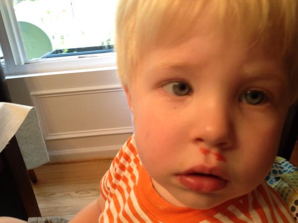 ericaspangler's tweet image. It is 'stache day today.