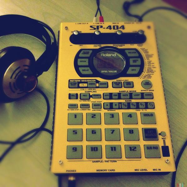 Having so much fun with my new toy - I just need more time #sp404