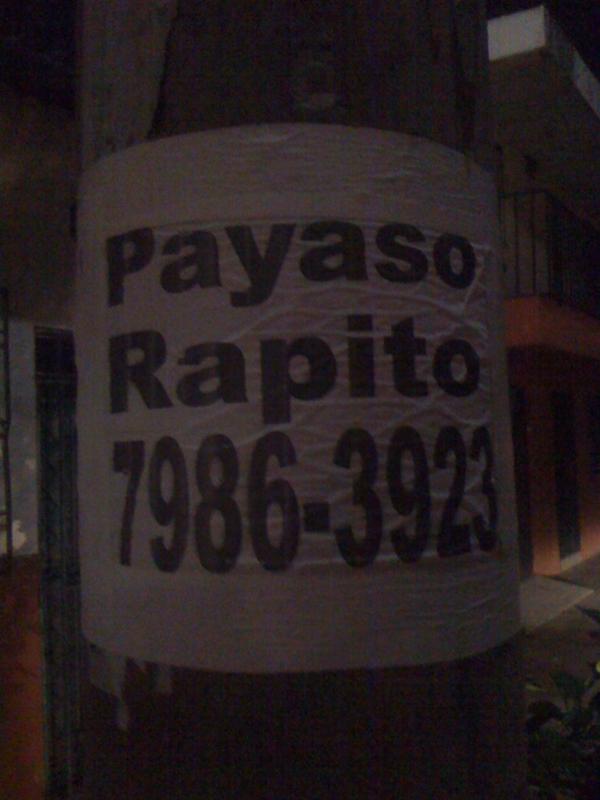 pildoclown's tweet photo. Que plaga!!! Bien dicen, El que mancha pared y mesa, demuestra su bajeza... Demostremos CULTURA!!!! http://t.co/WPtKx8rF