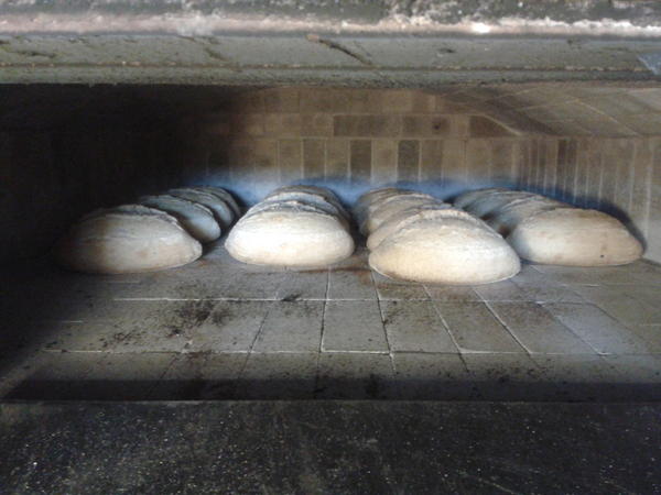 BlazingSalads's tweet image. White #Sourdough Boule in our #Woodfired oven #RealIrishBread. One of the finalists in #BlasnahEireann