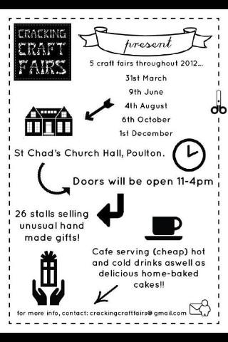 Come try our cakes at this fab fair @CrackingCraft
