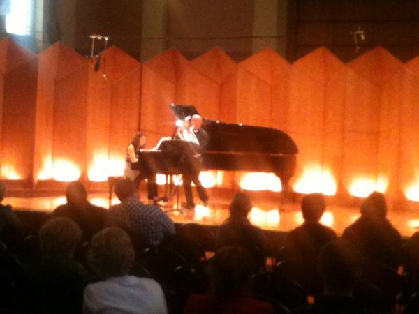BrassFest's tweet photo. Listening to an incredible recital at #MIFB2012 @meadeuph in full flight http://t.co/YZu9M76N
