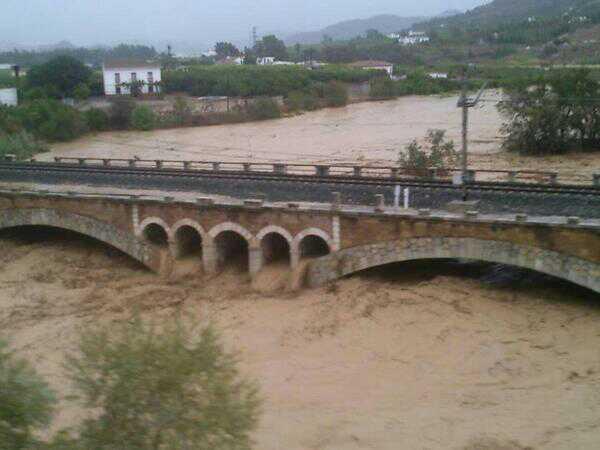 El Guadalhorce en Pizarra