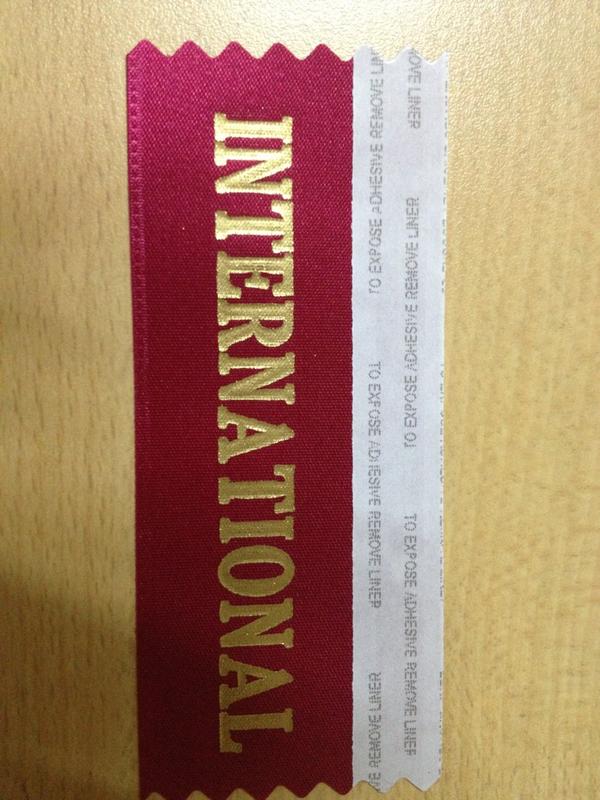 techstreamnews's tweet image. And the badge has arrived. #CES2013 #LasVegas #techstream