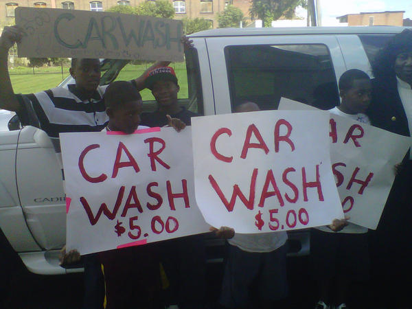 CAR WASH SUNDAY AT THE SENSES OPEN HOUSE