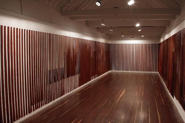 FUGABogota's tweet image. #DelcyMorelos presenta ‘Si yo fuera tela’, 2do Premio Bienal de la @FGAA. Hasta el 14 de octubre, entrada #gratis.