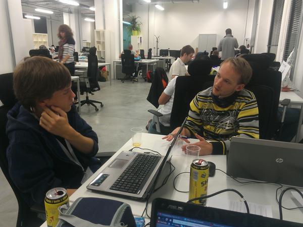 DesignBorgTool's tweet image. We are working tonight at @startuplive in Prague. #startup #web