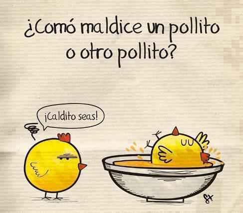 bombshell_vs's tweet photo. @Ivangarciapollo 
mira, un chiste de pollitos! <3 http://t.co/3DcXodCC