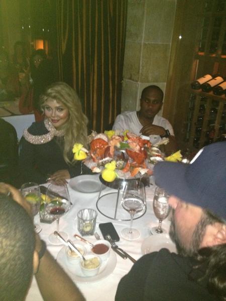 LilKim's tweet photo. Dinner was Yummy !!!! Mmmmhhhh ! http://t.co/ntHUuSmD