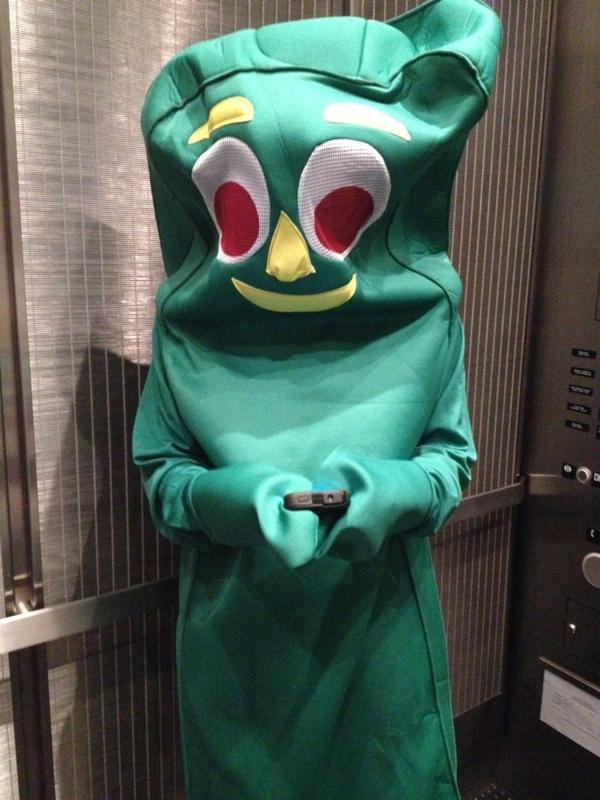 WDFMuseum's tweet photo. Who's at Animate Your Night?? Tweet us with hashtag #BetweenFrames !! Look, even Gumby's doing it!! http://t.co/cXWhbUBI