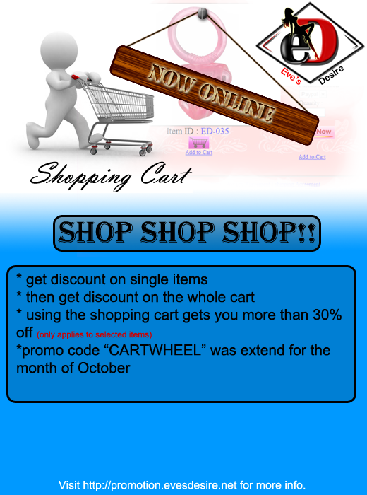 evesdesire's tweet photo. Eve's Desire  "SHOPPING CART", now online. http://t.co/WtkJDEeL