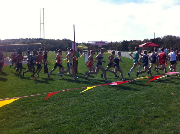 The boys are underway