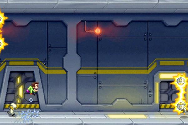 NonchalantNic's tweet photo. I just flew 236m in a brilliant game of Jetpack Joyride on iPhone. Bam!@ http://t.co/h14EW5J8 http://t.co/uHvSff5W