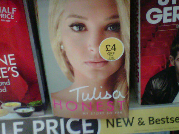 _team_tulisa's tweet photo. Saw tulisa's book in whsmith, but dnt hve the money :'( http://t.co/rR2Bqbtf