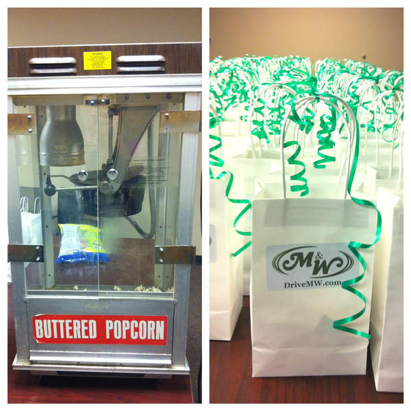 MandWLogistics's tweet photo. Today starts National Driver Appreciation Week! Snacks and treats! More to come! http://t.co/bzgP98n6