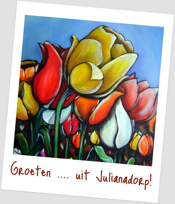 ARTBYMARLENE's tweet photo. A new postcard design by ART BY MARLENE http://t.co/Pm8yc1ha