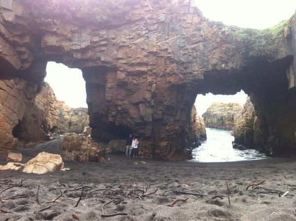 clementes's tweet photo. En los arcos de calan!! http://t.co/q2dAMEAI