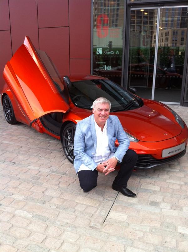 L_D_F's tweet photo. Speechless at what has just arrived at #GDF12 #McLaren thank you Frank Stephenson. Stunning! http://t.co/XG8hF5Vp
