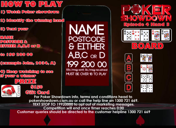 Poker Showdown tweet media