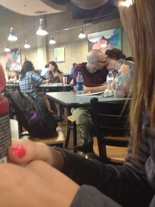 KUMakeouts's tweet photo. "@Cassidy_Cork: @KUMakeouts underground lovin ... This could be your teacher http://t.co/9rEETF6Z" I just hope you had finished eating