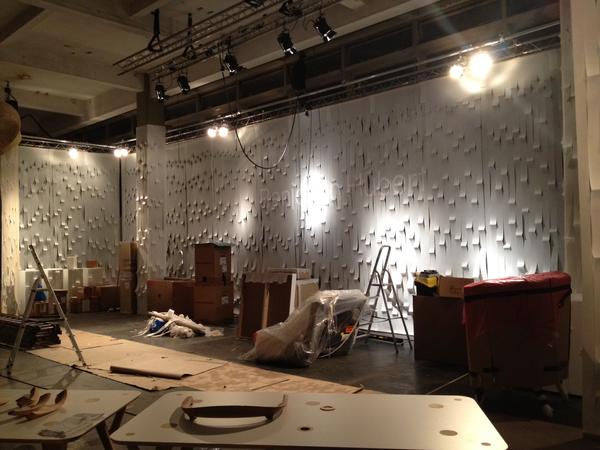 TramshedEvent's tweet photo. The Tramshed on the making! Looking forward to the opening tomorrow! http://t.co/snnFWqTa