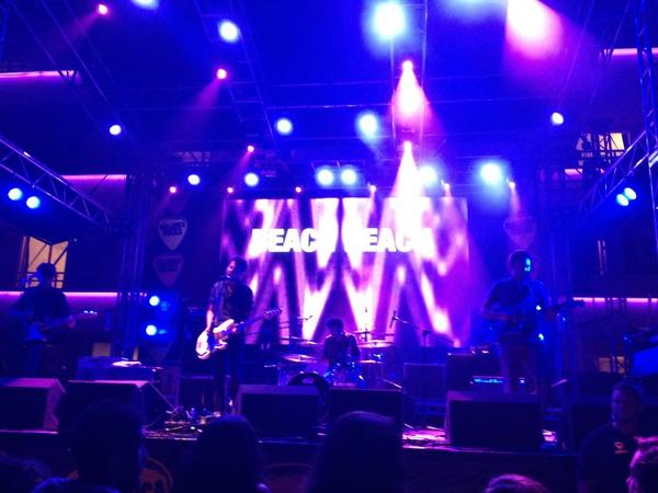 OdetteBand's tweet photo. @beachbeachmusic @lacastanya #MallorcaRocksHotel #TwoDoorCinemaClub #SupportingBand http://t.co/0LBMjKZy