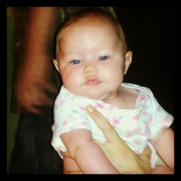 appletinker's tweet image. my grandaughter emma 4 month old