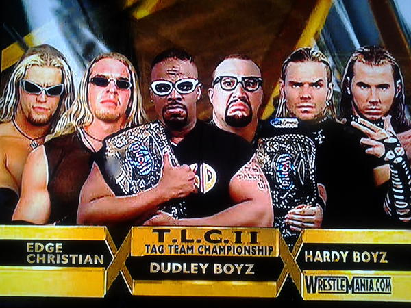 3DollarClubs's tweet image. The Dudley Boys were so epic! #Devon #GetTheTable!