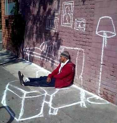 He needed a house so we drew him one:-)