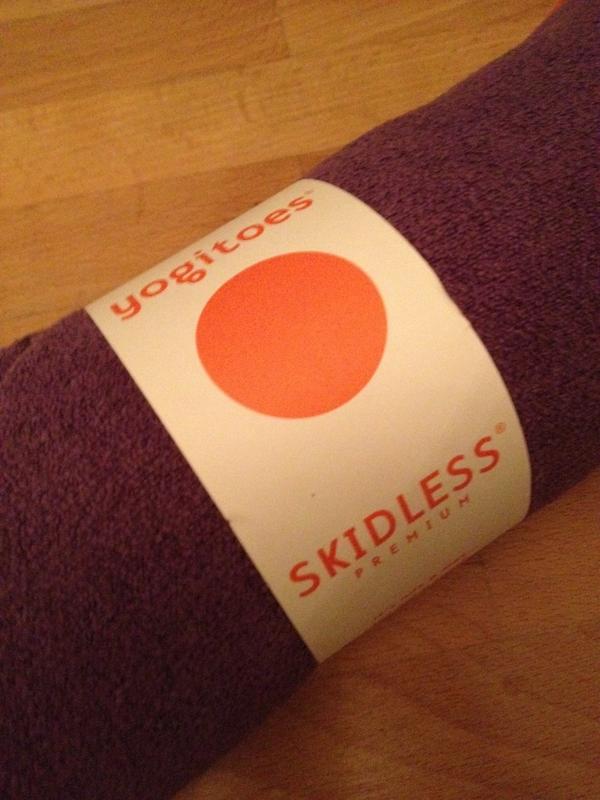 #yogitoes delivered today! Can't wait to use my new towel @CorePowerYoga
