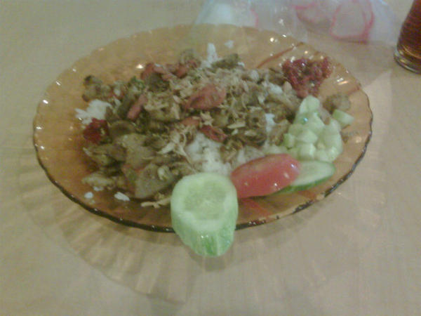 AlvaOk's tweet photo. Sego gendeng http://t.co/wdffQNLJ