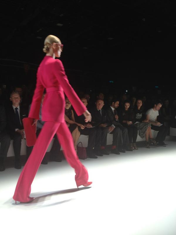 EverettAbrams's tweet photo. Loved my first @gucci fashion show! My mom has the best job! http://t.co/fY90VIHn