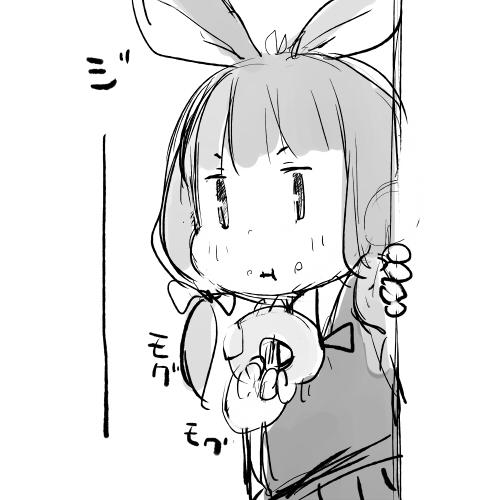 @aoichigo32 違いますですの。家に来たところを、レアな青いいちごさんを捕獲しますですの! そして、もぐもぐさんは監視しております 