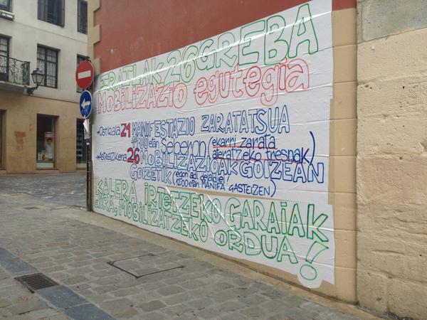 Arrasateko mobilizazioen egutegia