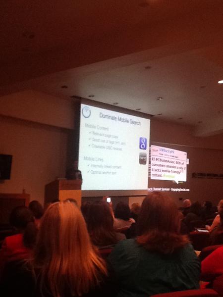 Interesting information this morning at #smbmad with @BrianKlais pic.twitter.com/PGnsJLgd