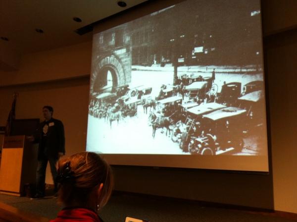 10 horses 10 autos in this pic from @brianklais This disruption happening in mobile now #smbmad pic.twitter.com/qWH3gNd1