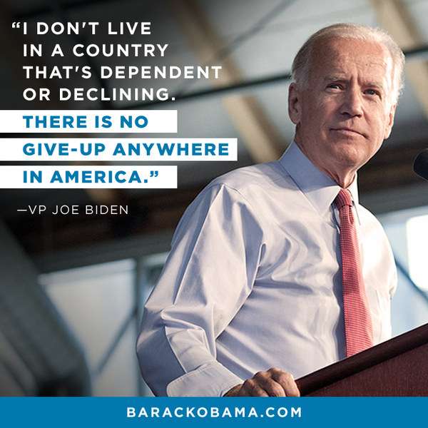 PoliticalSex's tweet photo. “@JoeBiden: Pass it on: http://t.co/XbRKfOyJ”

This is the most generic politician saying thing we have ever read.