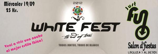 CepchiPerez's tweet photo. Hoy joda joda en el salón D Fiestas Urquiza Y Alberdi Diamante. la noche de blancoooo. Los esperamos.!!! =) http://t.co/8KmGzfHP