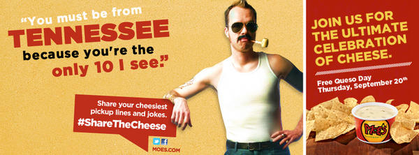 Don't forget 2 stop by MOE'S 4 dinner 4 some free queso b/c it's Free Queso Day at MOE'S! #sharethecheese  #washingtonpa