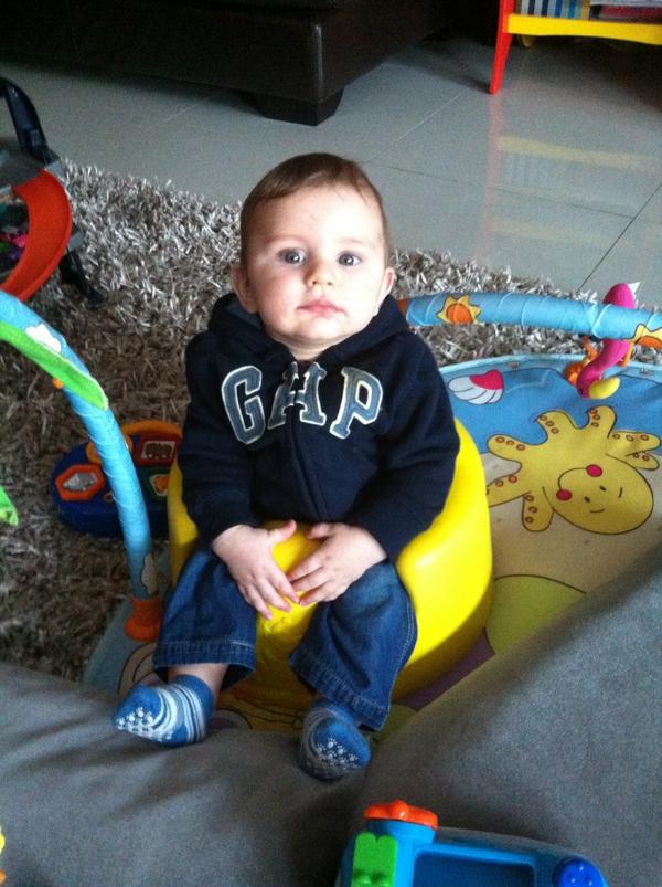 savage115's tweet photo. Gianluca @ 7 months http://t.co/t6bqNjFY