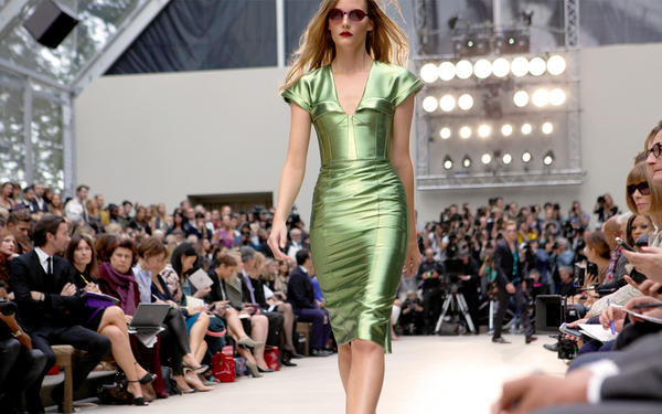 burberry metallic dress