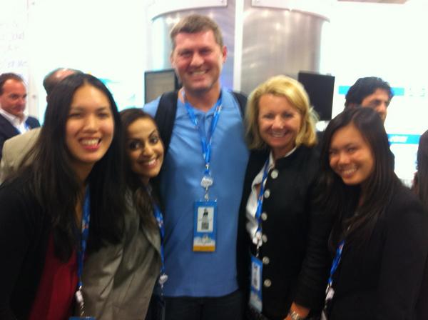 jakkigeiger's tweet image. The @infacloud booth1313 #df12 is hopping today. Here's a new #1view pic 4 U. Lots of buzz abt @cloudmdm