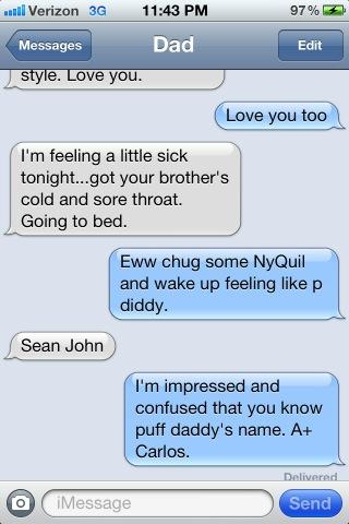 ay_stecco's tweet photo. Haha my father #pdiddy #seanjohn #LosProblems @ginalagringa will appreciate this http://t.co/zzeNVc85